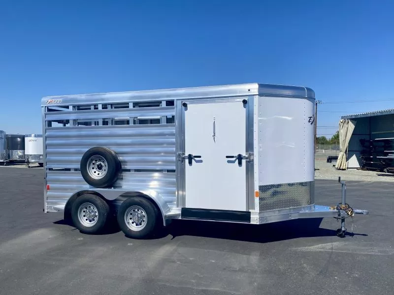2026 Exiss STK613 BP Express Livestock Trailer with Side Ramp
