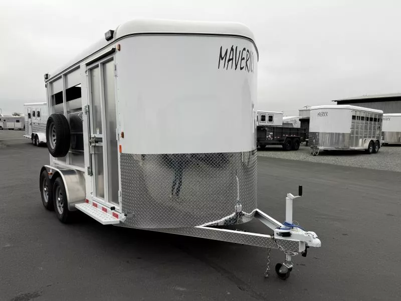 used Horse Trailers Maverick Trailers  for sale, in Galt, CA Thumbnail 2