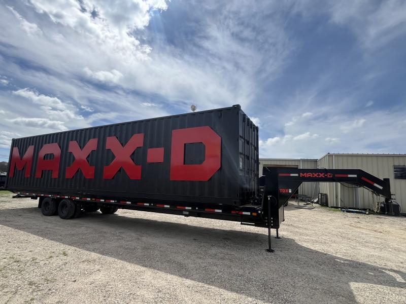 2024 MAXXD TDX Tandem Dual Tilt Gooseneck Flatbed Trailer Living