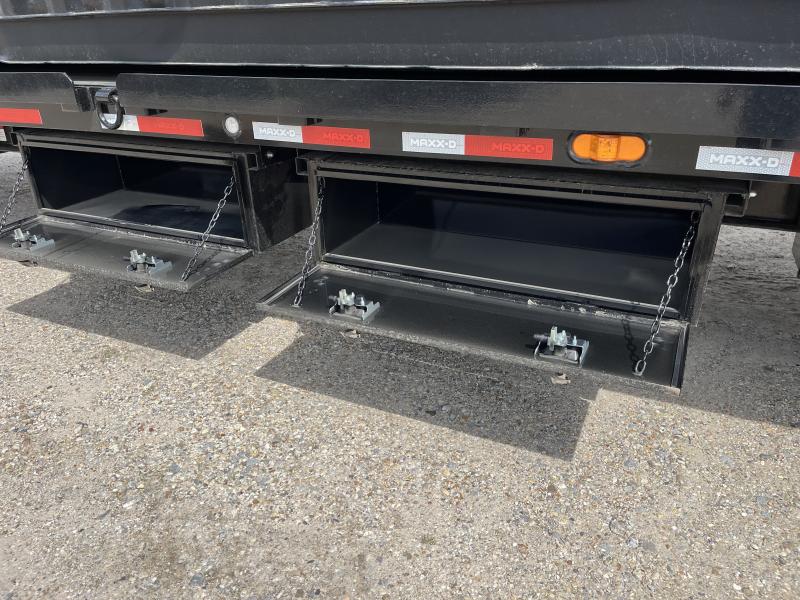 2024 MAXXD TDX Tandem Dual Tilt Gooseneck Flatbed Trailer Living