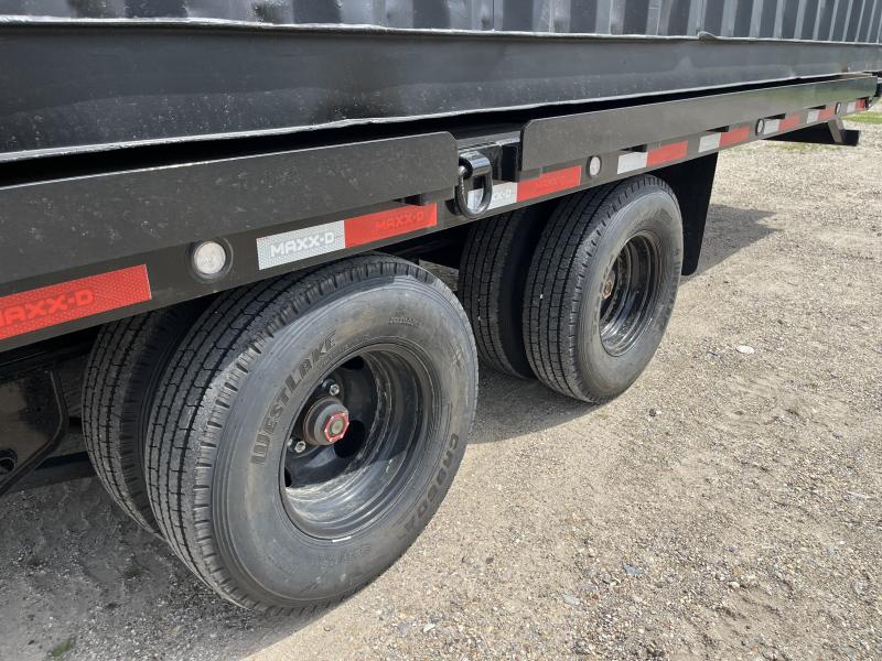 2024 MAXXD TDX Tandem Dual Tilt Gooseneck Flatbed Trailer Living