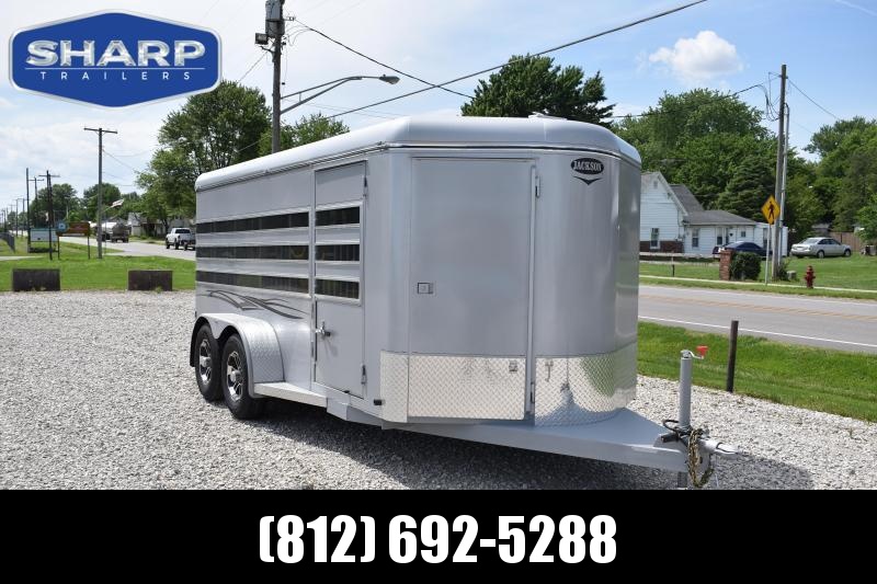 2022 Jackson Manufacturing Inc. 16 6 Pen Livestock Trailer 2022 Jackson Manufacturing Inc. 16 6 Pen Livestock Trailer