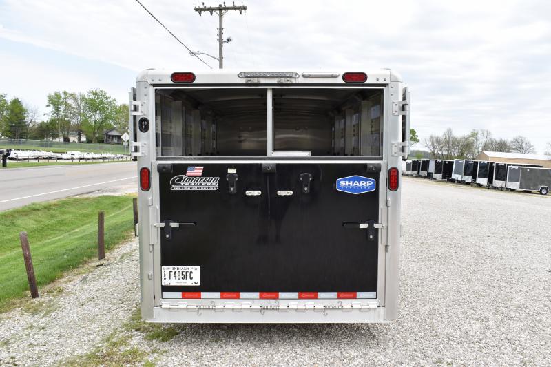 used Stock / Stock Combo Trailers Cimarron Trailers  for sale, in Elnora, IN Thumbnail 11