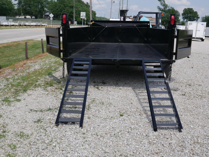 2023 Griffin LMD8314 Dump Trailer FRONT HOIST Elnora In Trailer