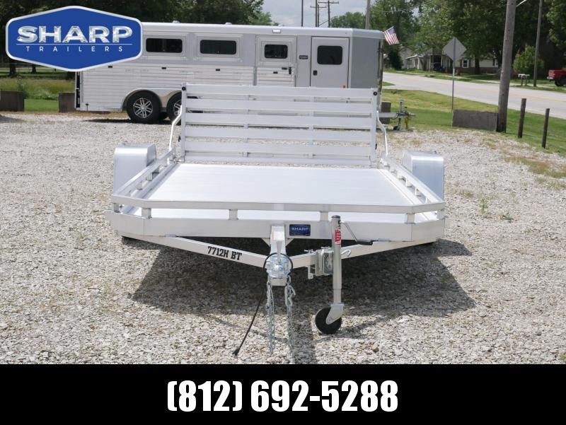 2023 Aluma 7712H BT Utility Trailer 2023 Aluma 7712H BT Utility Trailer