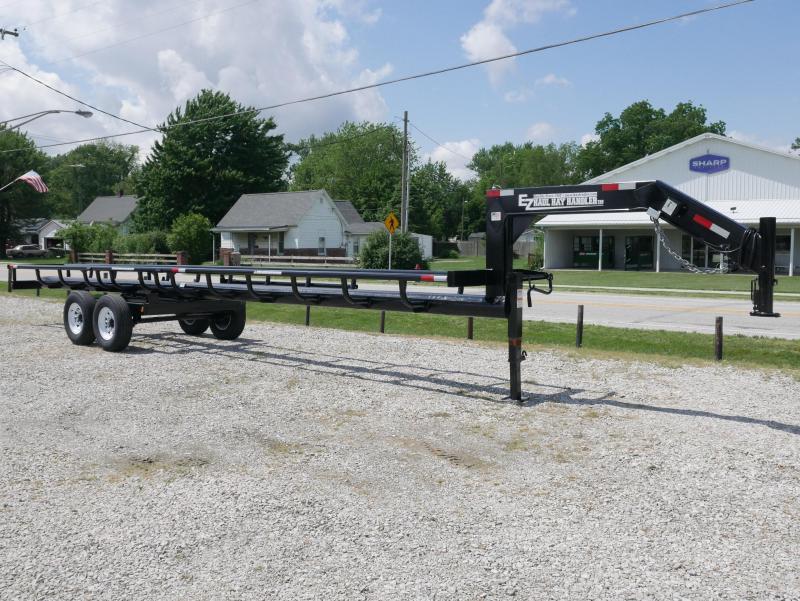 2022 T&B Welding GN 36' 7 Bale Utility Trailer Elnora In Trailer