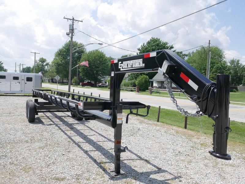 2022 T&B Welding GN 36' 7 Bale Utility Trailer Elnora In Trailer