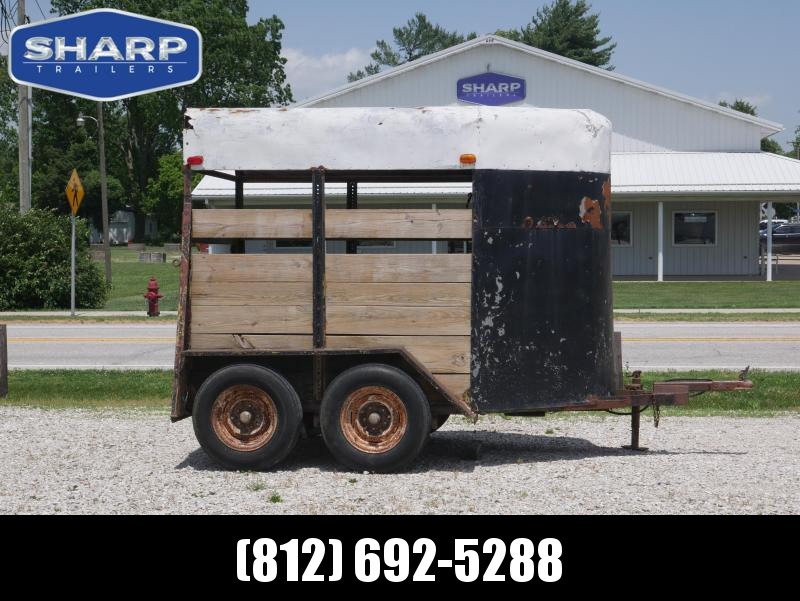 1979 Homemade Stock Livestock Trailer 1979 Homemade Stock Livestock Trailer