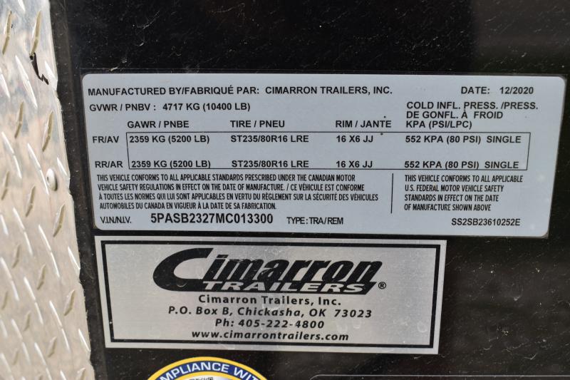 used Stock / Stock Combo Trailers Cimarron Trailers  for sale, in Elnora, IN Thumbnail 18