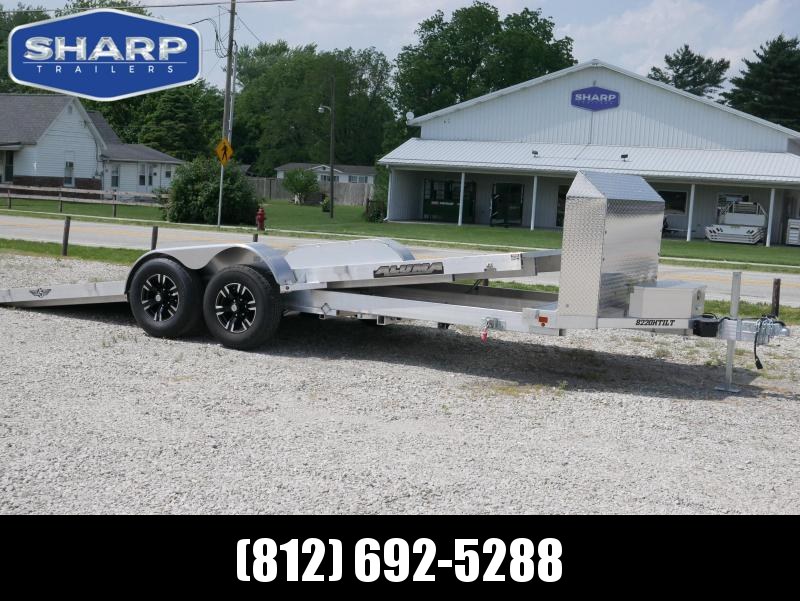 2024 Aluma 8220H ANV Tilt Car / Racing Trailer 2024 Aluma 8220H ANV Tilt Car / Racing Trailer