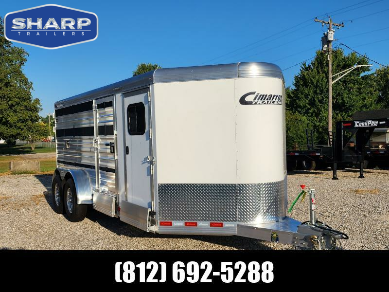 2024 Cimarron Trailers Showstar Bumper Livestock Trailer Elnora In