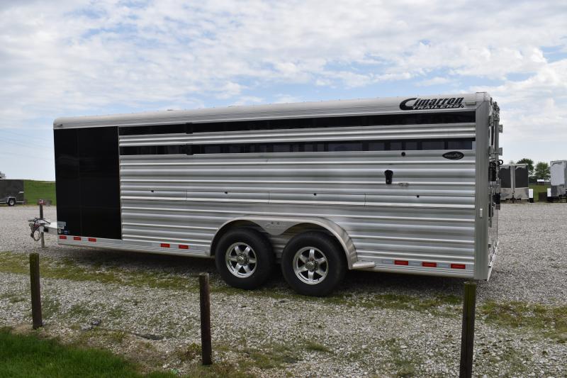 used Stock / Stock Combo Trailers Cimarron Trailers  for sale, in Elnora, IN Thumbnail 16