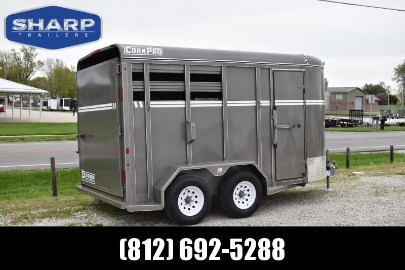 2022 CornPro SB-14 7S 2 HORSE SLANT Livestock Trailer 2022 CornPro SB-14 7S 2 HORSE SLANT Livestock Trailer