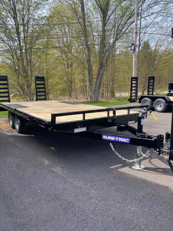 2022 Sure-Trac 8.5 x 17+3 Low Profile Beavertail Deckover Trailer 10K 2022 Sure-Trac 8.5 x 17+3 Low Profile Beavertail Deckover Trailer 10K