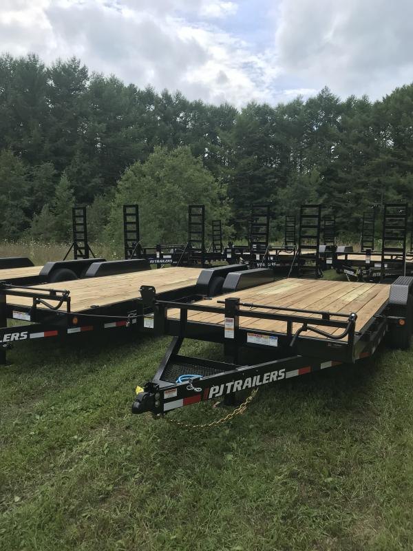 2023 PJ Trailers 7 X 18 14K CC182 Equipment Trailer 2023 PJ Trailers 7 X 18 14K CC182 Equipment Trailer