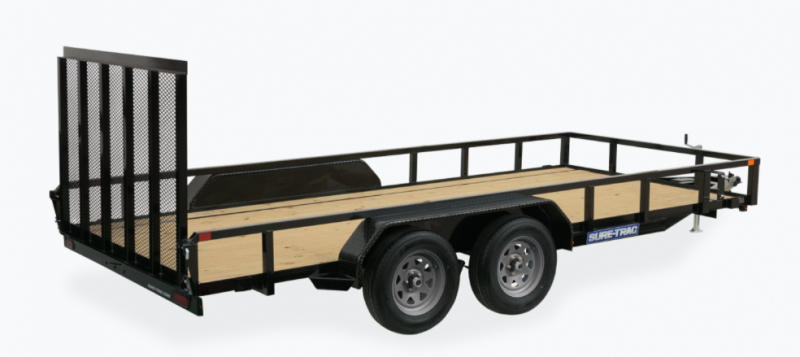 2020 Sure-Trac 7 X 16 Tube Top Utility 7K Tandem 2020 Sure-Trac 7 X 16 Tube Top Utility 7K Tandem
