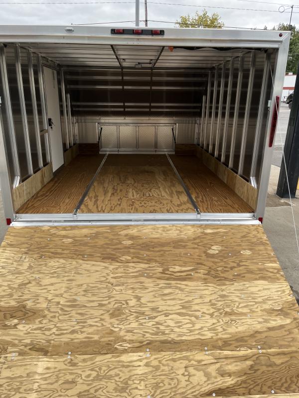 2023 Blizzard Manufacturing NOREASTER ENCLOSED SNOWMOBILE Snowmobile Trailer Cartier Trailers