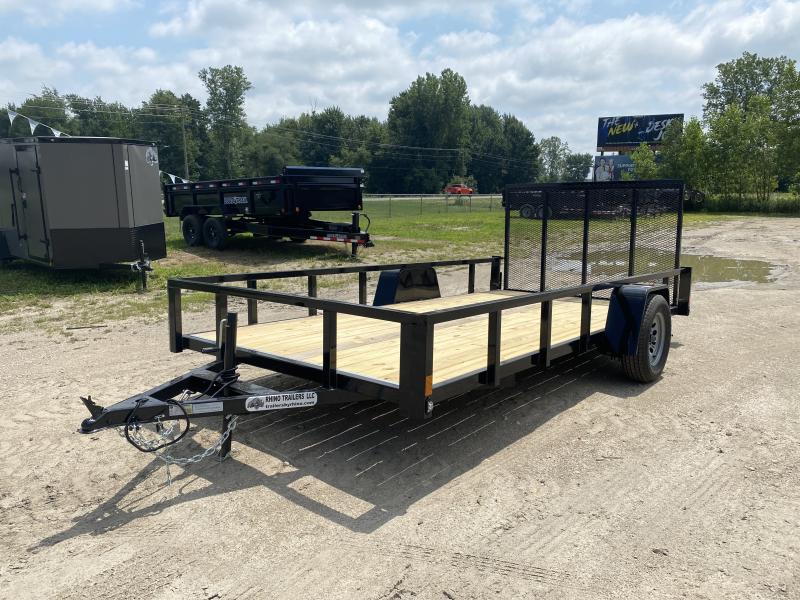 Rhino 6x14 HD Single Axle Landscape Trailer Rhino 6x14 HD Single Axle Landscape Trailer