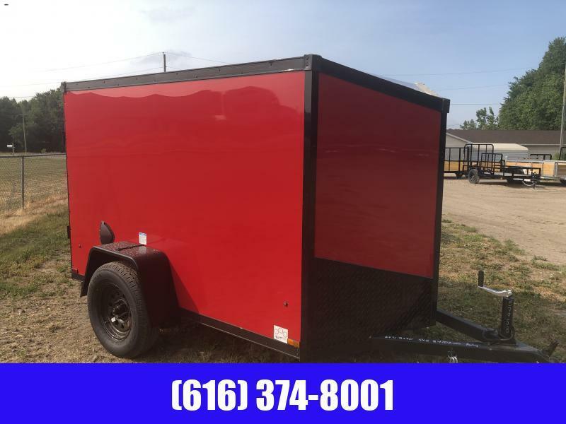 2023 Forest River 7x16 Pewter w/7' UTV Package Cargo / Enclosed Trailer