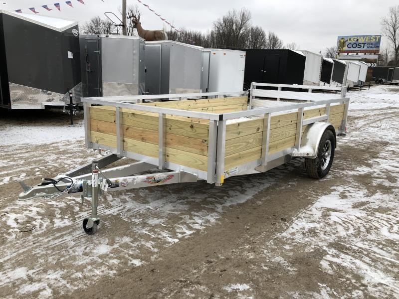 H and H Trailer 76X12 Aluminum Woodside H and H Trailer 76X12 Aluminum Woodside