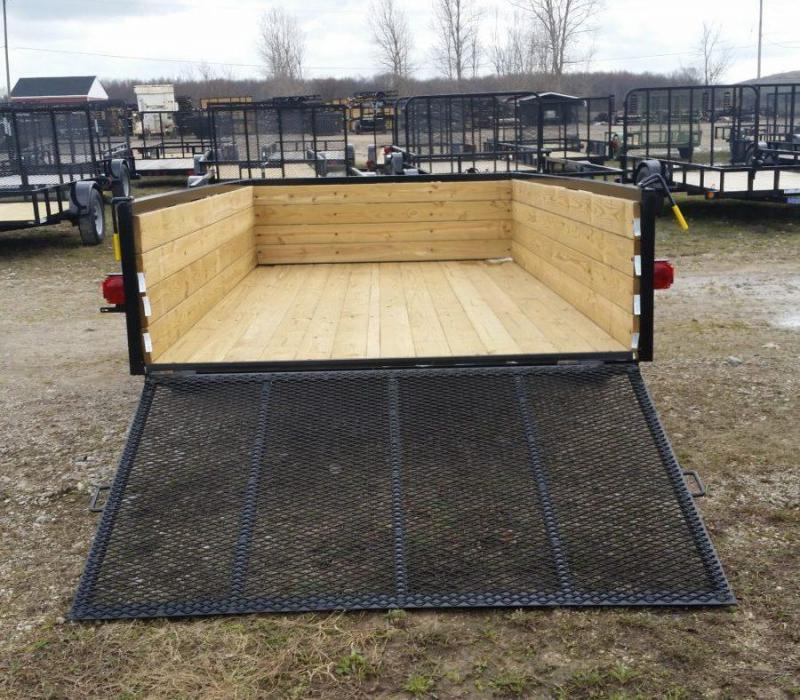 6.5 x 12 A.M.O. High Side Landscape Trailer USA Trailer