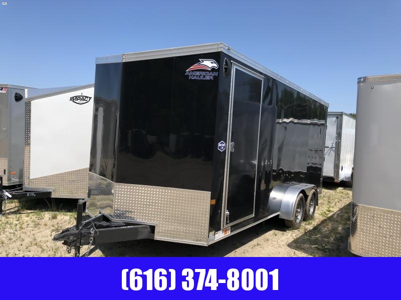 2022 American Hauler 7x18 Black Nighthawk w/ 7' interior Enclosed Cargo Trailer 2022 American Hauler 7x18 Black Nighthawk w/ 7' interior Enclosed Cargo Trailer