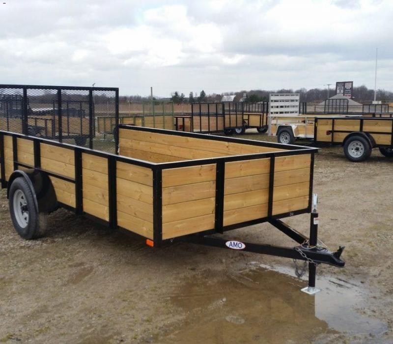 6.5 x 12 A.M.O. High Side Landscape Trailer 6.5 x 12 A.M.O. High Side Landscape Trailer