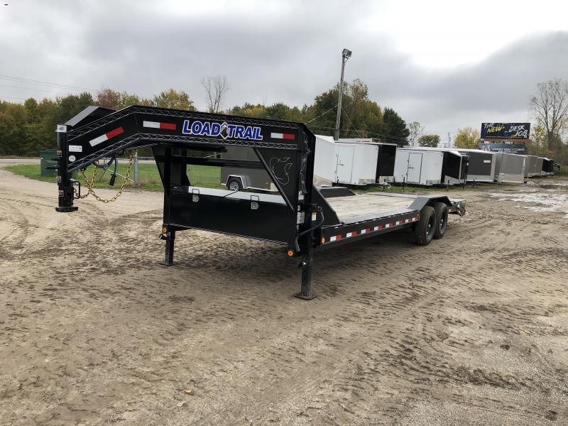 Load Trail 102x26 Gooseneck Car / Racing Trailer w/ Max Ramps Load Trail 102x26 Gooseneck Car / Racing Trailer w/ Max Ramps