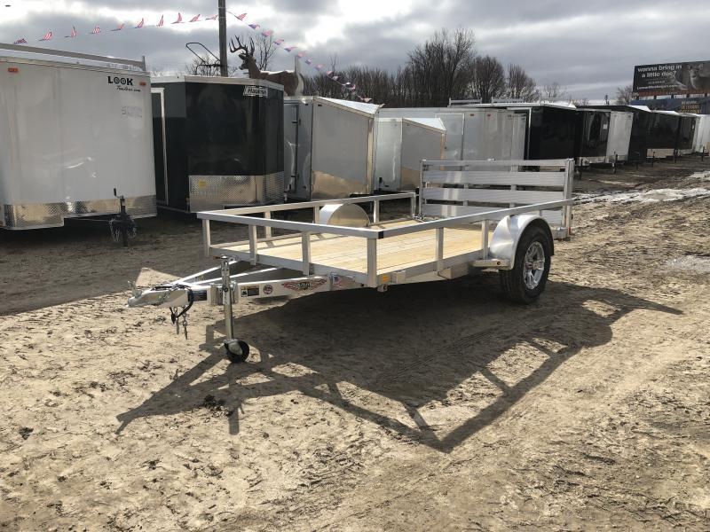 H and H 76x10 Aluminum Utility Trailer H and H 76x10 Aluminum Utility Trailer