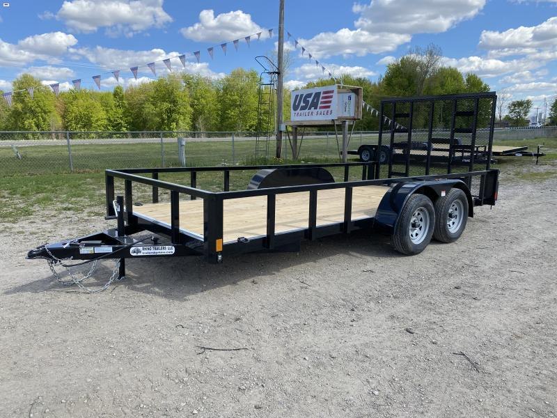 Rhino 83x16 HD Tandem Axle 2-Brake Landscape Trailer Rhino 83x16 HD Tandem Axle 2-Brake Landscape Trailer