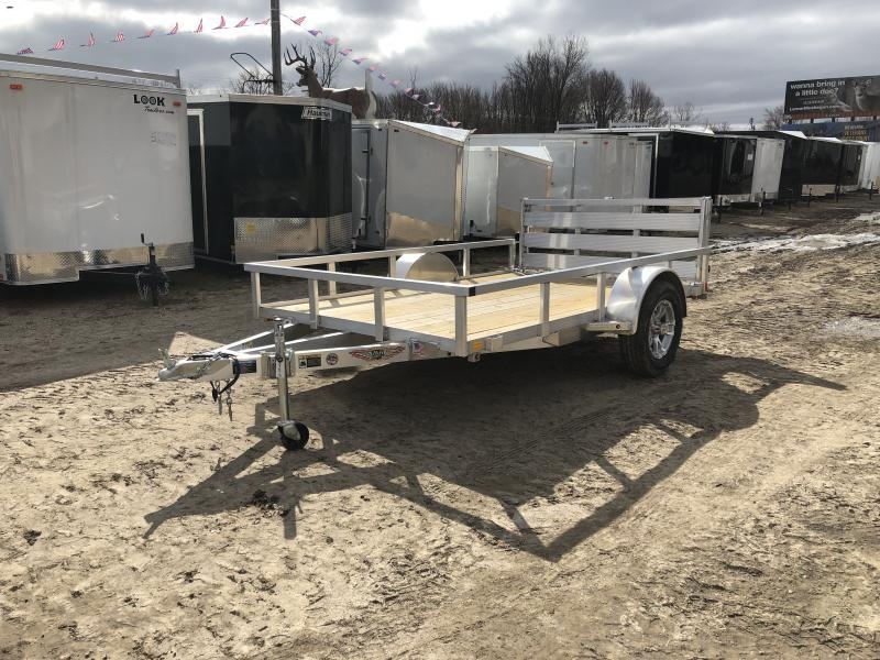 H and H 76x10 Aluminum Utility Trailer H and H 76x10 Aluminum Utility Trailer