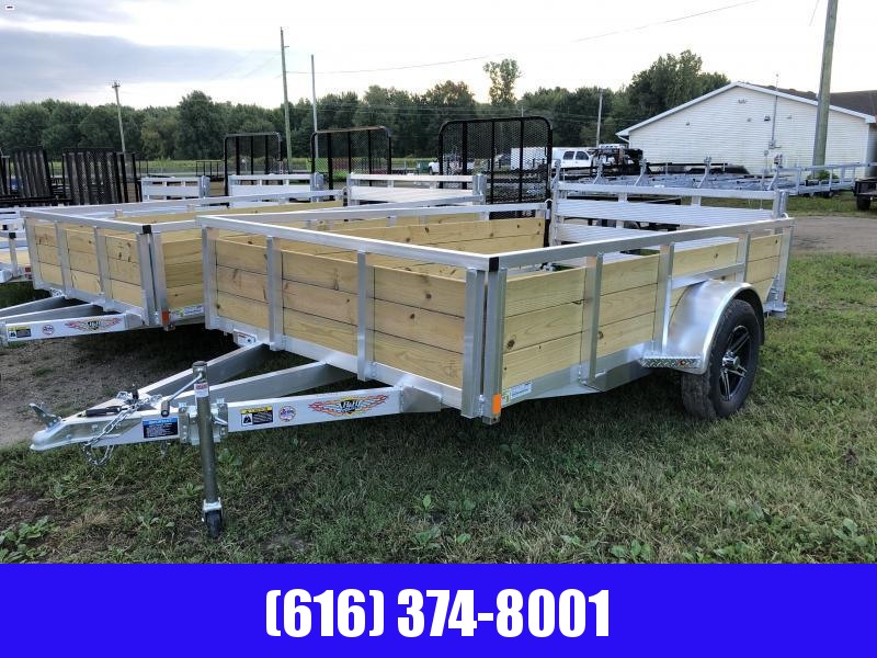 2023 H and H Trailer 76x10 Aluminum Wood Side Utility Trailer 3K Idler (H7610WSA-030) Other 2023 H and H Trailer 76x10 Aluminum Wood Side Utility Trailer 3K Idler (H7610WSA-030) Other