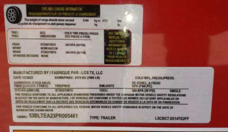 new Cargo (Enclosed) Trailers Look Trailers  for sale, in Fort Worth, TX Thumbnail 7