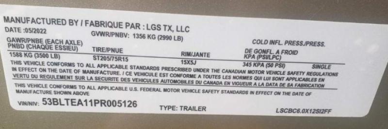 new Cargo (Enclosed) Trailers Look Trailers  for sale, in Fort Worth, TX Thumbnail 6