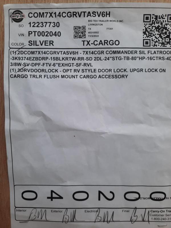 new Cargo (Enclosed) Trailers Homesteader Trailers  for sale, in Livingston, TX Thumbnail 5