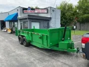 2025 Force Trailers 14K 7' X 16' With Telescopic Cylinder Dump Trailer 