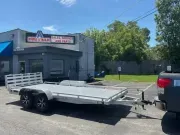 2023 PRIMO 82" X 16' With Torsion Axles UTV Trailer 
