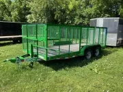 2023 Delco Trailers 7X16 12K GVWR Utility Trailer 