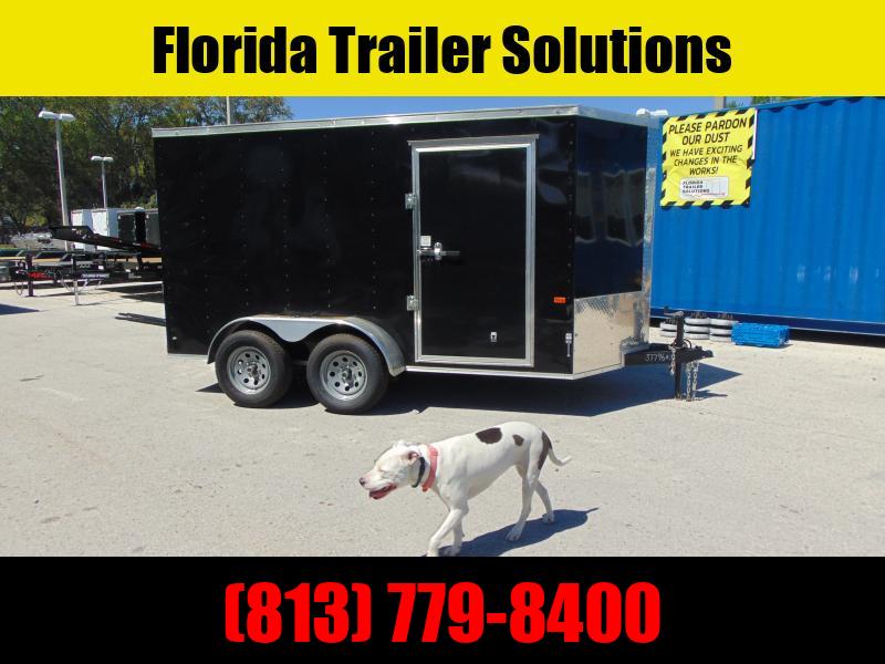New Rock Solid Cargo 6X12 Tandem Axle Enclosed Cargo Trailer