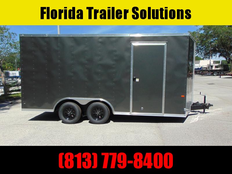 New Rock Solid Cargo 8.5X16TA Car / Racing Trailer w/6" Additional Height New Rock Solid Cargo 8.5X16TA Car / Racing Trailer w/6" Additional Height