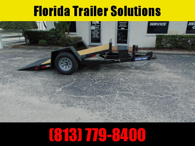 New Sure-Trac 5X10 Tilt Deck 6k Equipment Trailer New Sure-Trac 5X10 Tilt Deck 6k Equipment Trailer