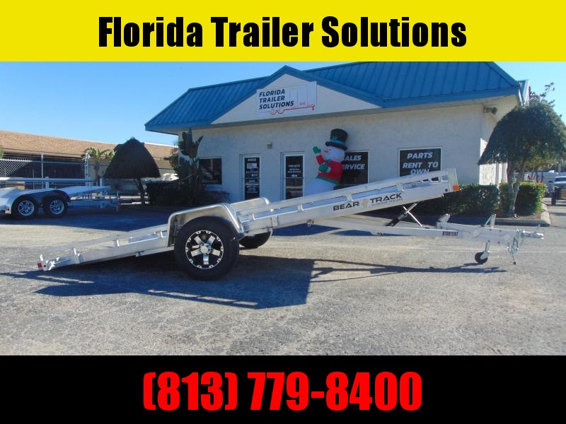 New Bear Track 81X176 All Aluminum Tilt Utility Trailer New Bear Track 81X176 All Aluminum Tilt Utility Trailer