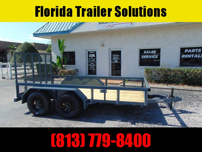 New GPS Trailers 6X12 Tandem Axle 7k Utility Trailer New GPS Trailers 6X12 Tandem Axle 7k Utility Trailer