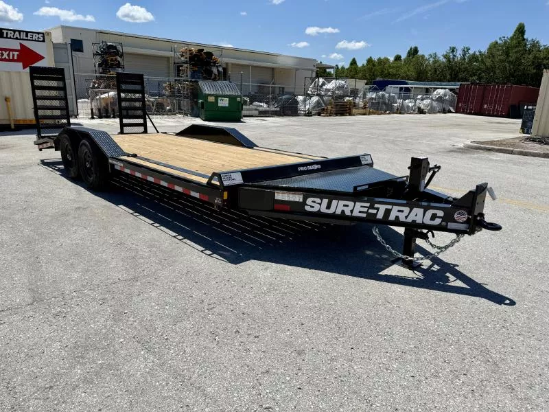 2025 Sure-Trac 8.5X20 (17+3) Pro Series Full Width 15.4K Equipment Trailer
