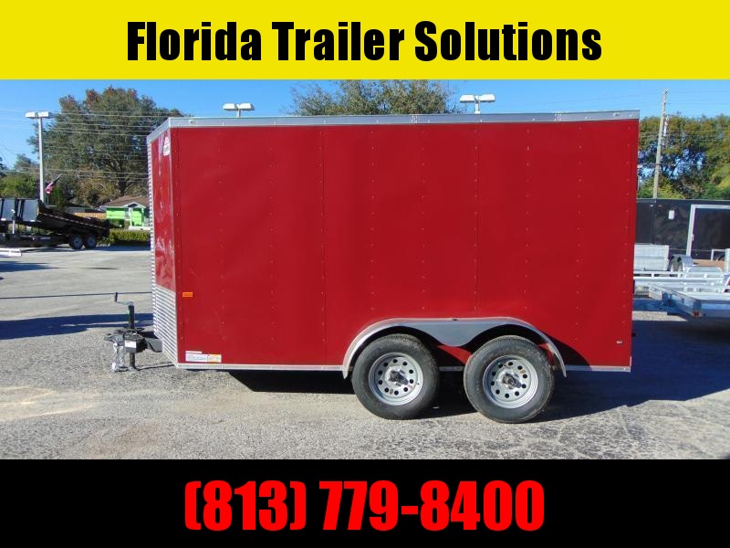 New Rock Solid Cargo 6X12 Tandem Axle Enclosed Cargo Trailer New Rock Solid Cargo 6X12 Tandem Axle Enclosed Cargo Trailer
