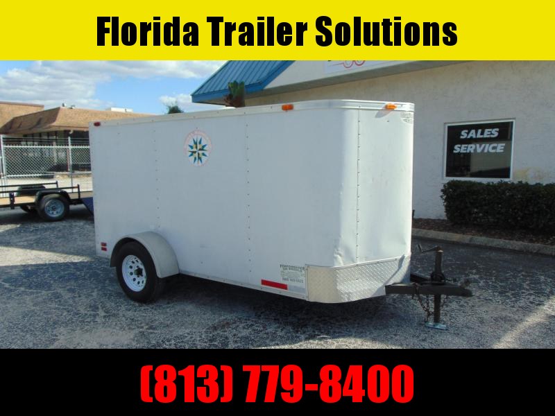 Pre-Owned 2006 Continental Cargo 5.5X10 Enclosed Cargo Trailer Pre-Owned 2006 Continental Cargo 5.5X10 Enclosed Cargo Trailer