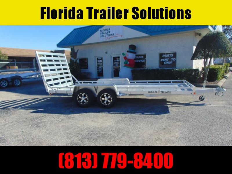 New Bear Track 7X16 Tandem Axle HD Utility Trailer New Bear Track 7X16 Tandem Axle HD Utility Trailer