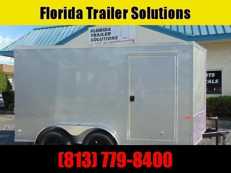 New Rock Solid Cargo 6X12 Tandem Axle Enclosed Cargo Trailer
