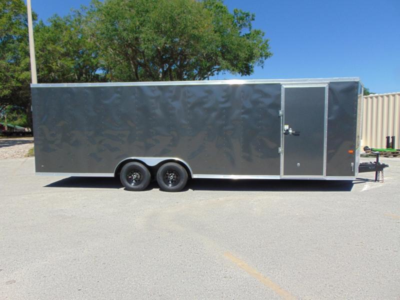 New Rock Solid Cargo 8.5X24 10k Enclosed Car/Racing Trailer
