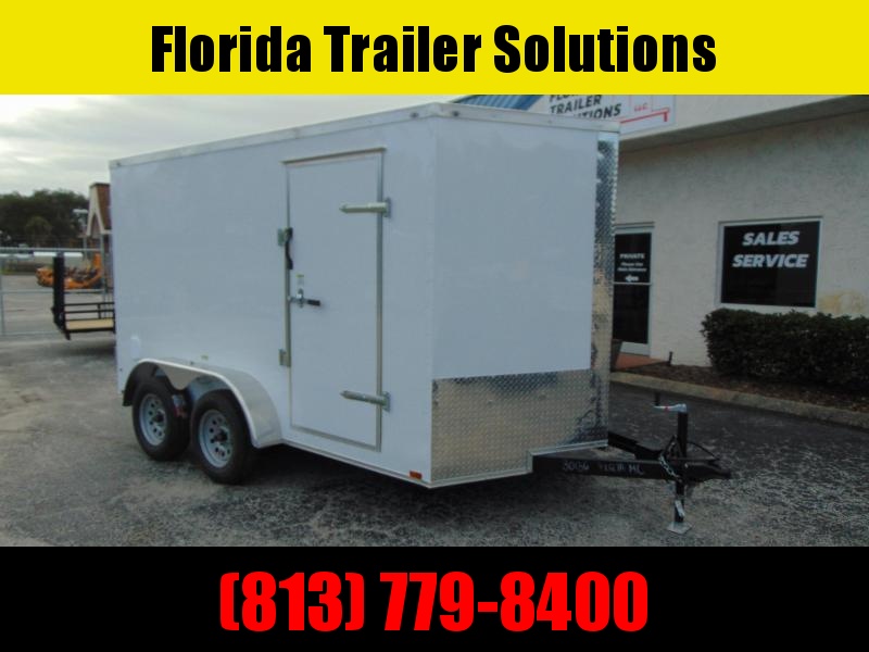 New Quality Cargo 7X12TA Enclosed Cargo Trailer w/ 3" Addtl Height and Rear Barn Doors New Quality Cargo 7X12TA Enclosed Cargo Trailer w/ 3" Addtl Height and Rear Barn Doors